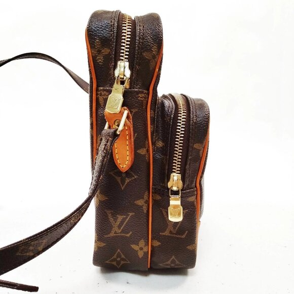 Authentic  Louis Vuitton Amazon Brown Monogram Crossbody Bag LCMON218-112525 - Picture 3 of 9